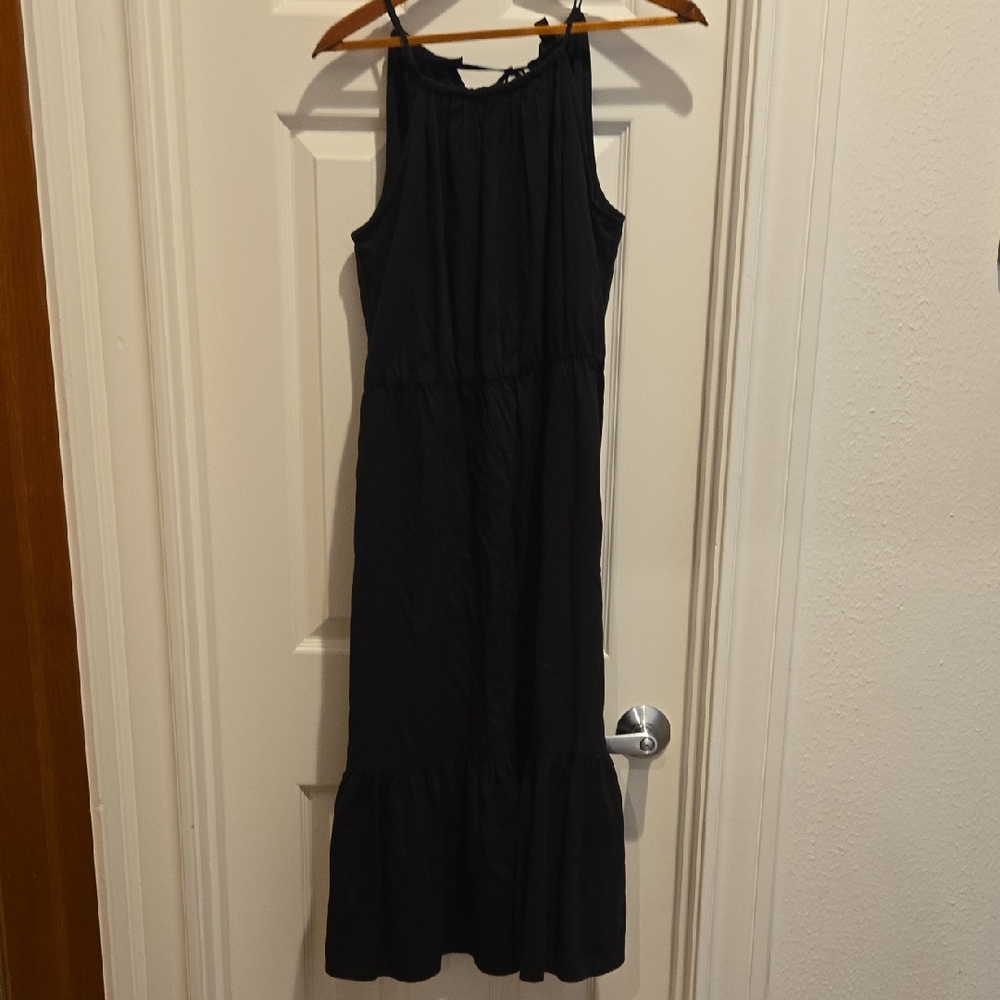Banana Republic Black Maxi Dress